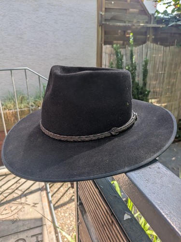 Schwarzer akubra gebraucht - schwarzer, 58