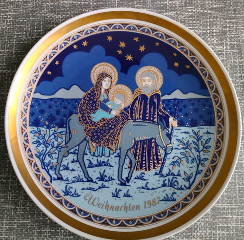 Weihnachtsteller bavaria - weihnachtsteller,