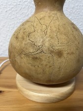 Tinkerbell Flaschenkürbis Lampe 