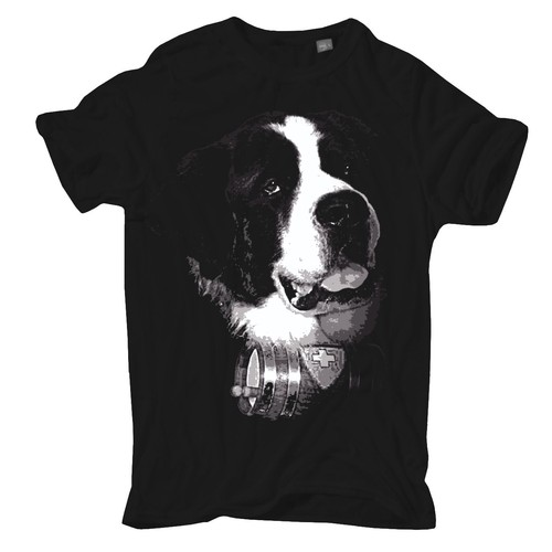 Shirt bernhardiner hunde - ,