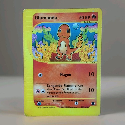 Glumanda pokemon karte deutsch - glumanda,