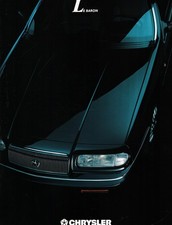 Prospekt Chrysler Le Baron von