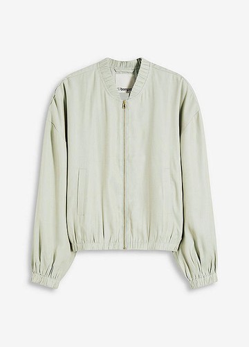 Glänzende satinjacke 42 - glänzende,