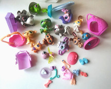 Hasbro Littlest Pet Shop Sammlung 8 Konvolut Figuren mit Zubehör Advent