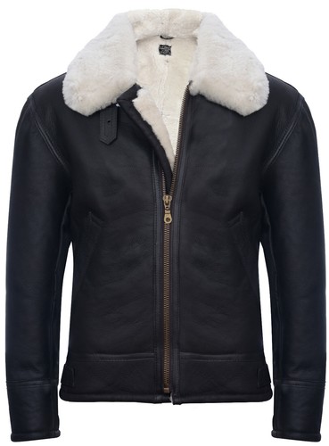 Herren lammfelljacke - lammfelljacke, b3