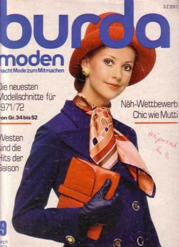 Burda moden herbst - burda, 09/71