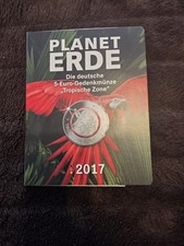 DEUTSCHLAND 2017 ADFGJ - Alle 5x 5 Euro mit Polymerring - TROPISCHE ZONE