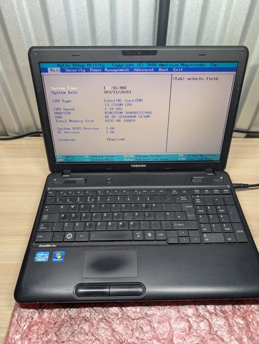 Toshiba satellite pro c660 - toshiba, c660-21u
