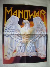 Manowar - Battle Hymns / Legion of the Damned -  Poster Rock Hard