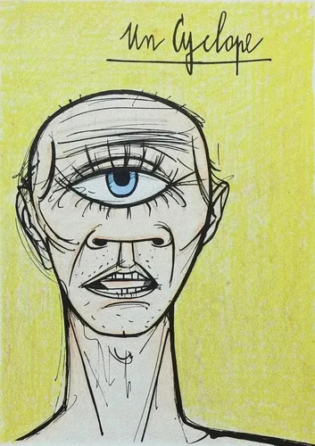 Bernard buffet ein zyklop - bernard, buffet: