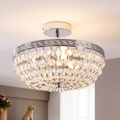 Lindby kristall deckenlampe - lindby, kristall-deckenlampe