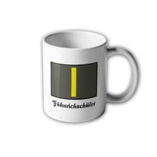 NVA UTV Fähnrichschüler Tasse Ossi Militär Dienstgrad Abzeichen Rang DDR #30502