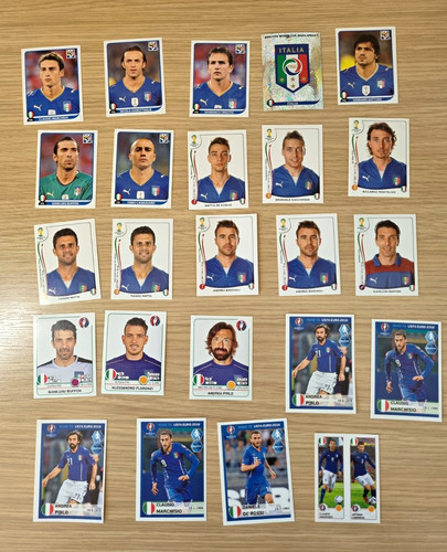 Panini italien lot - wm, 2010
