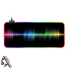 XXL Mauspad RGB Bunte LED Beleuchtung Gaming Matte für PC Spiele 80X30cm PD-05