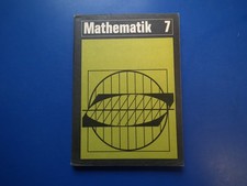 DDR  Schulbuch -Lehrbuch-Mathematik Klasse 7 -TB-1970-Rechenschieber-lernen