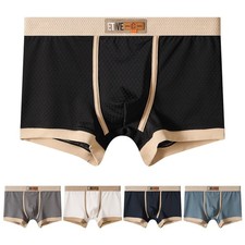 Modische Herren Eis Seide