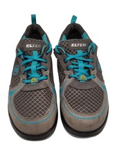 Sicherheitsschuhe ELTEN MILA aqua Low ESD S1, Damen,  grau/türkis Größe: 36