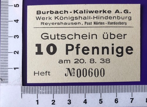 Burbach kaliwerk werk - burbach, ag