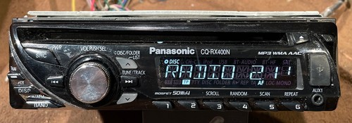 Panasonic rx400n autoradio - panasonic, cq-rx400n