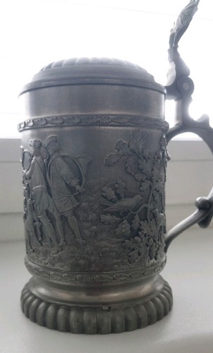 Zinn bierkrug humpen krug - krug, mit