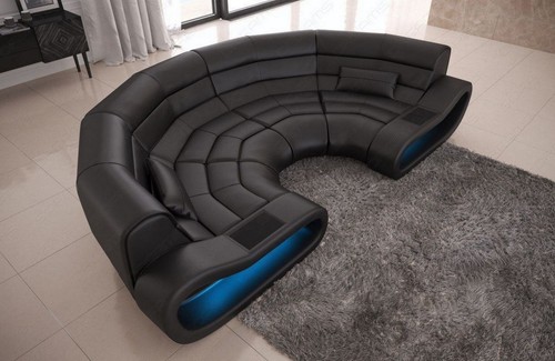 Sofa leder couch - sofa,