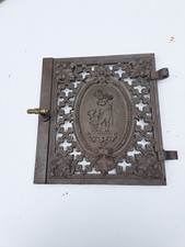 Ofenplatte Antik Gusseisen mit Griff