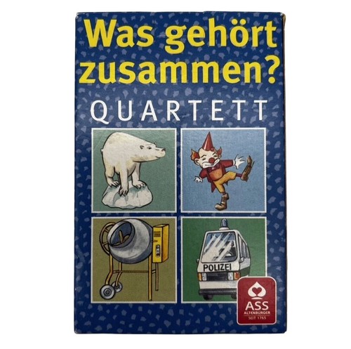 Was gehört zusammen quartett - was, zusammen?