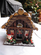 Weihnachtshaus Beleuchtet Handarbeit