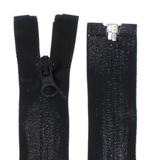 Reißverschluss schwarz