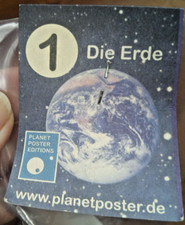 3x Planet Poster Editions:  1 Erde, 2 Mond und  25 Sonne  NEU & Originalverpackt