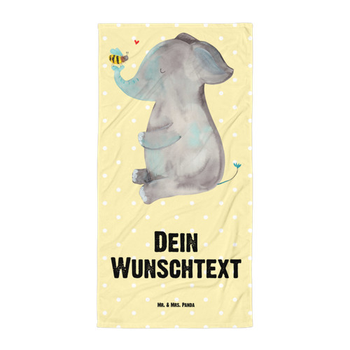 Handtuch mit namen elefant - handtuch,