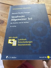 Strafrecht Allgemeiner Teil 45. Auflage Wessels / Beulke / Satzger mit eBook
