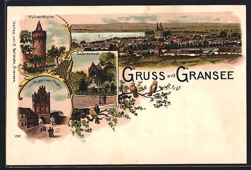 Künstler gransee - künstler-ak,