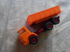 WIKING 645 1j Henschel H516 Schuttwagen  Absetzmulde r´orange  1:87