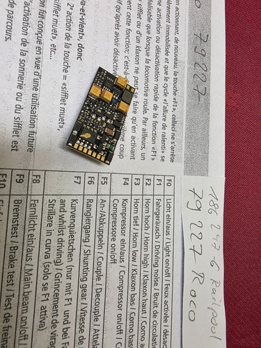 Roco sounddecoder aus - ---,