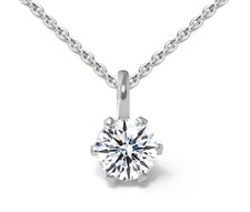 Brilliant necklace in 585