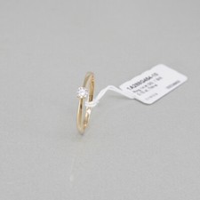 Ring Solitär 585/14k Gelbgold
