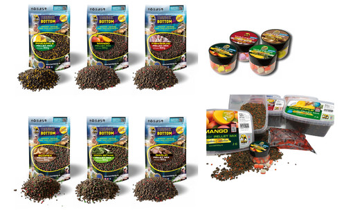 Ready fish pellet mix - ready, to