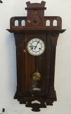 Wanduhr, Stubenuhr, Gustav Becker, Jugendstil, Historismus