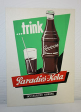 Brauereischild - Inselbrauerei Hinwang - Paradies Kola - Cola Schild