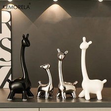 Keramik Giraffe Skulptur Deko