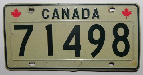 Canada nummernschild m y - canada,
