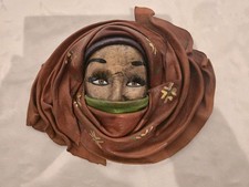 Deko Wanddeko Ledermaske Maske Frau Leder