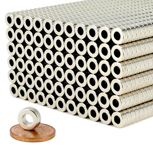 Neodym magnete 8mm ringmagnet - neodym,