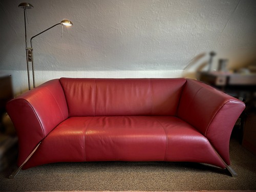 Rolf benz sofa - sofa, rot