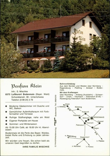 Bodenmais pension klein - klein, inh