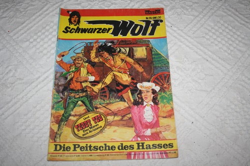 Schwarzer wolf 35 western - wolf,