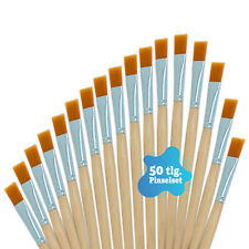 Pinselset 50 Stk. Künstlerpinsel Malpinsel Malen  für Kinder & Erwachsene  