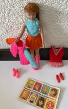 Barbie : Vintage 1963 Skipper Head red head rothaarig european 1962 Quick Change