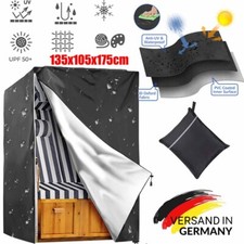 Strandkorb Schutzhülle Wetterfest 420D Strandkorbhülle XXL Abdeckhaube XL Hülle